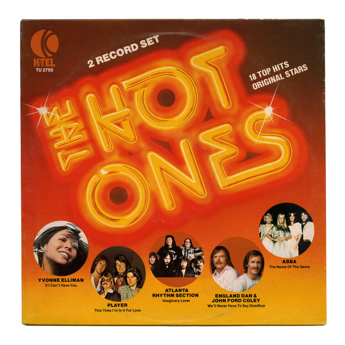 Various Artists – The Hot Ones album art, K-Tel Records