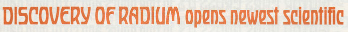 Xenotype 3486 a.k.a. Radium as shown in PLINC&rsquo;s Alphabet Thesaurus Vol. 2 (1965)