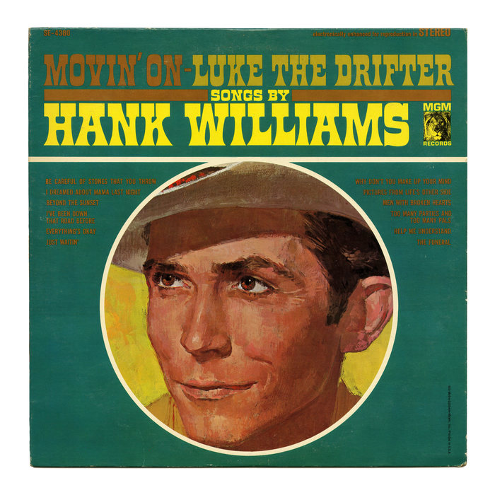 Hank Williams – Movin’ On – Luke The Drifter album art