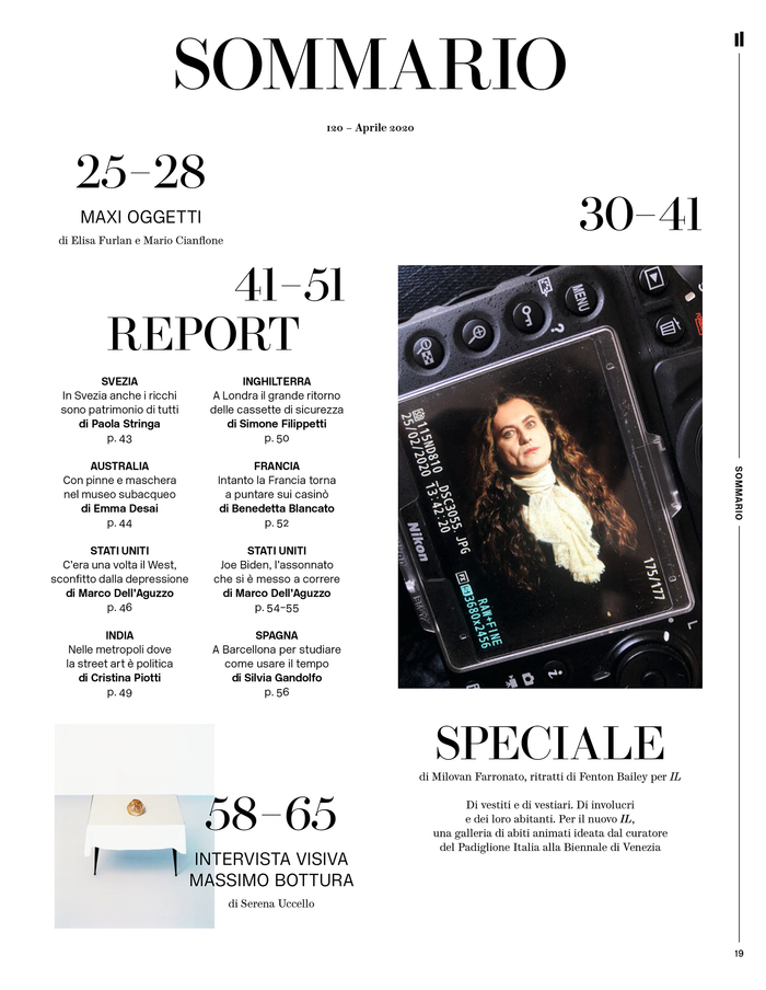 IL newspaper magazine N. 120, 2020 restyling 2