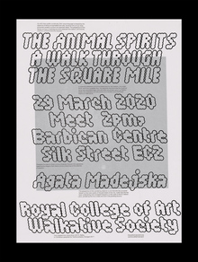 <cite>The Animal Spirits</cite> poster<span></span>