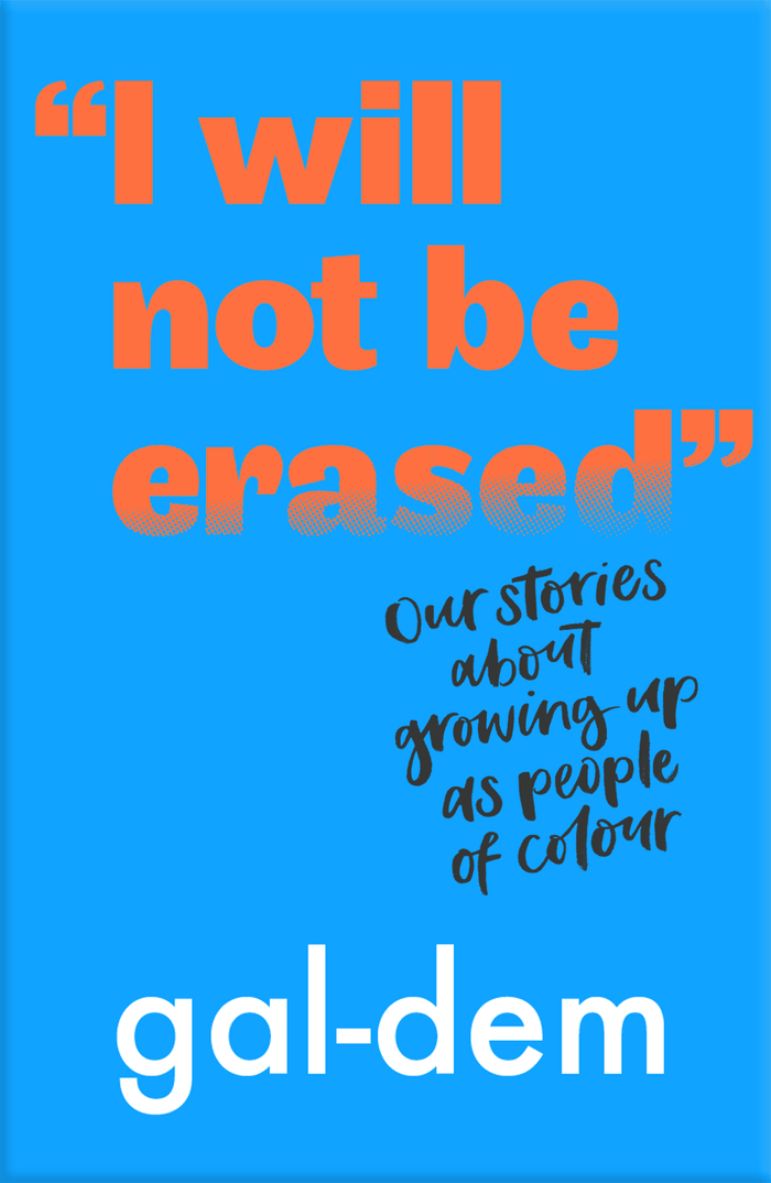 “I Will Not Be Erased” book cover 1