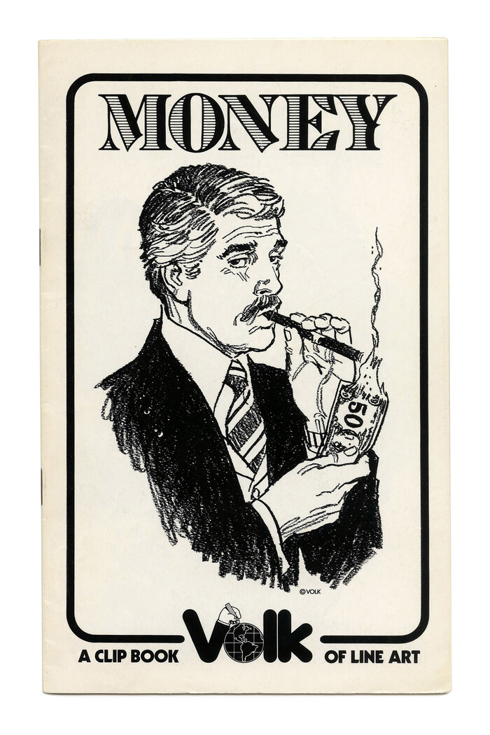 “Money” (No. 719) ft. a version of , probably Bond Shaded. Illustration by Tom Sawyer.