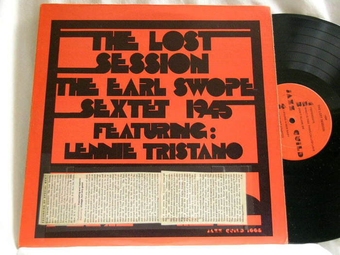 The Earl Swope Sextet 1945 featuring Lennie Tristano ‎– The Lost Session album art (Jazz Guild, 1982) 4