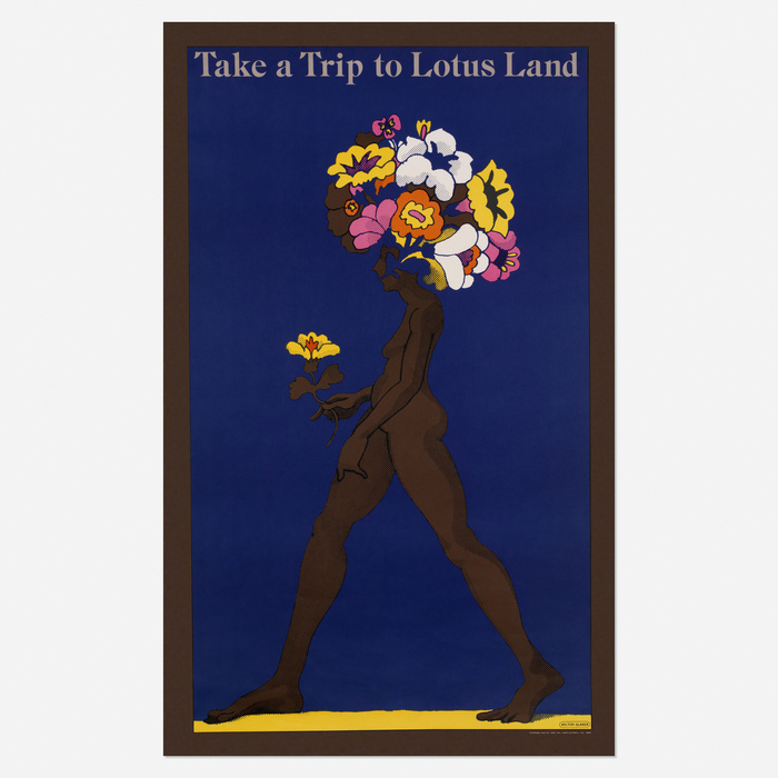 Push Pin Graphic No. 52, “Take a Trip to Lotus Land” poster, 1967 1