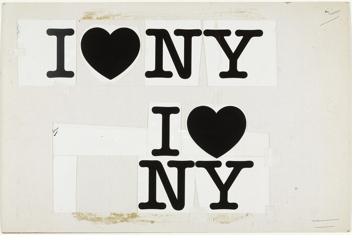 Concept layout, 1976, as archived in the MoMA collection.