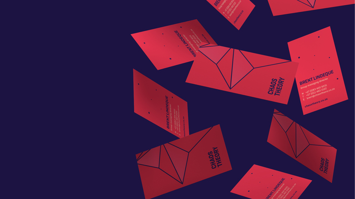 Chaos Theory identity and website 3