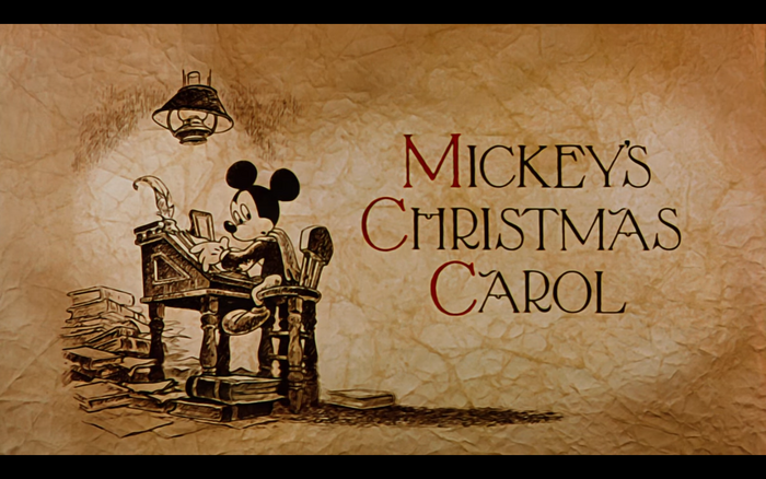 Mickey’s Christmas Carol (1983) opening titles 2