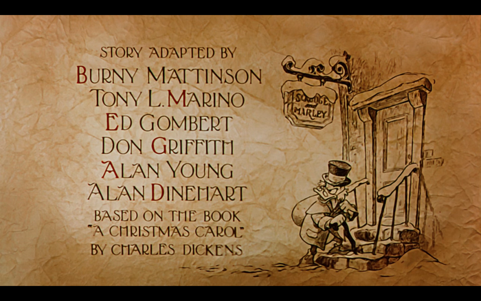 Mickey’s Christmas Carol (1983) opening titles 3