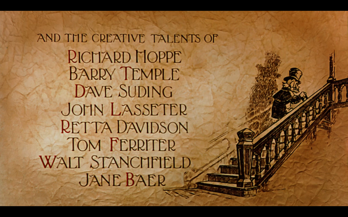 Mickey’s Christmas Carol (1983) opening titles 7