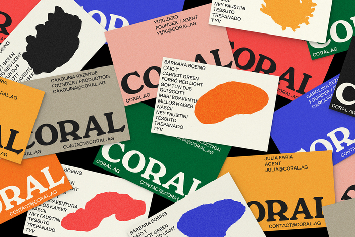Coral Agency identity and website 4