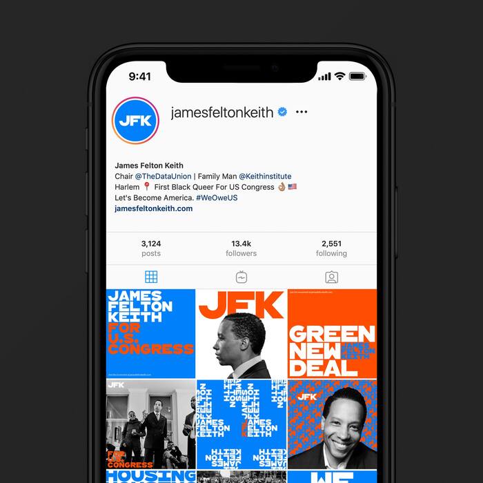 James Felton Keith campaign identity 10