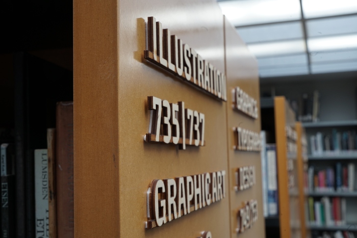 KABK The Hague library signs 7