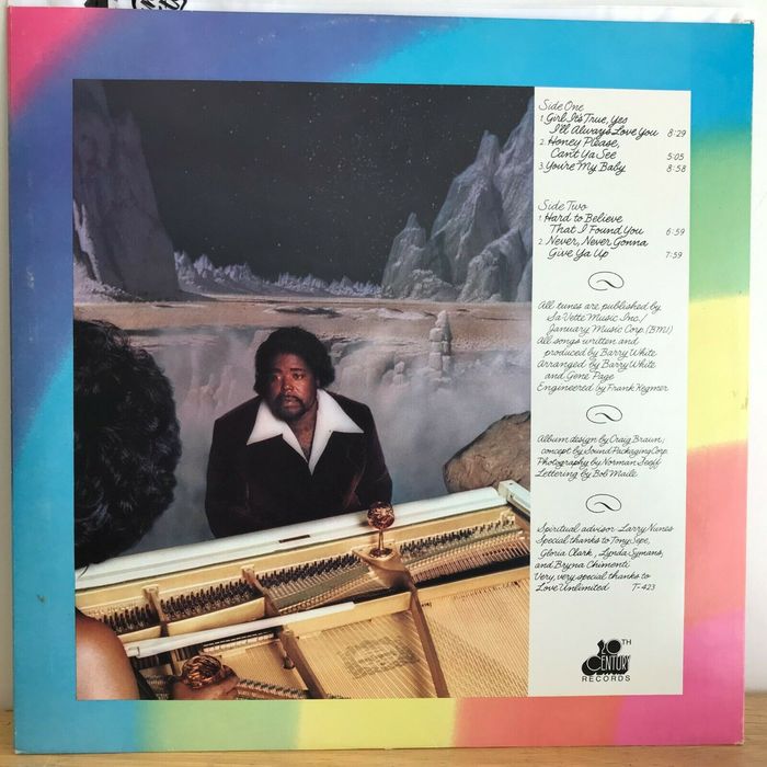 Barry White – Stone Gon’ album art 4