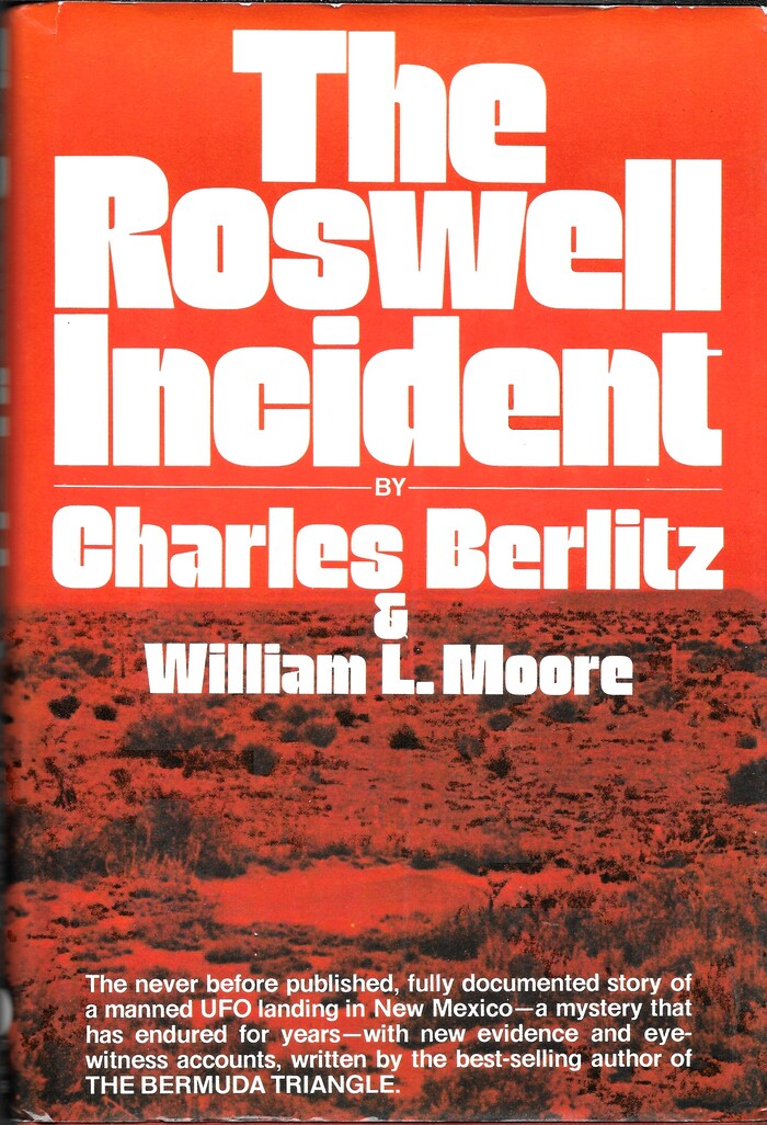 “Never before published” and “best-selling author of The Bermuda Triangle” are both provable, but everything between them is a little shaky.