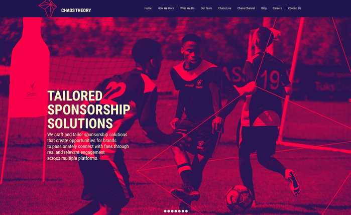 Chaos Theory identity and website 6