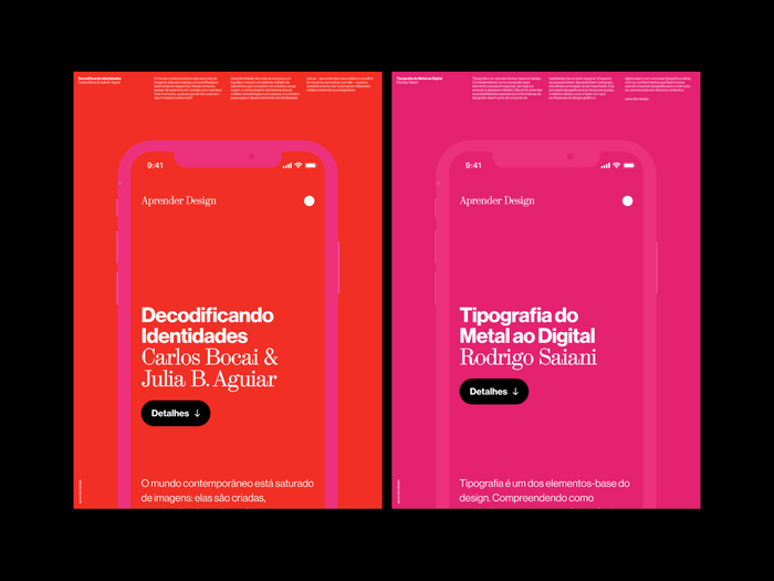 Aprender Design website 2