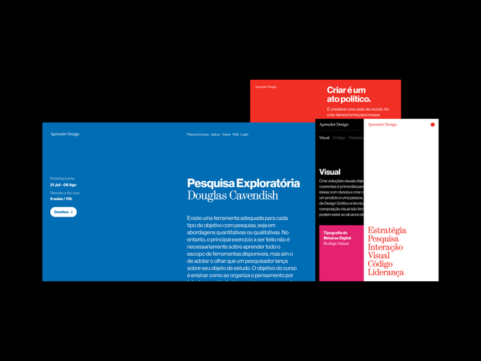 Aprender Design website 4