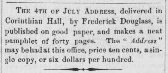 What to the Slave is the Fourth of July? 3