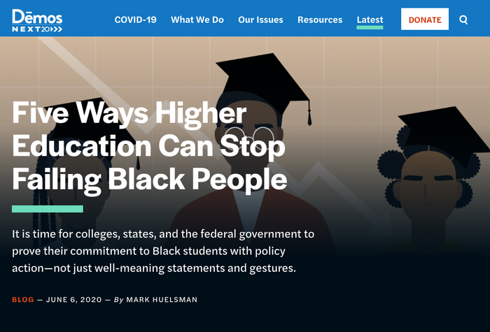 Header for latest articles.