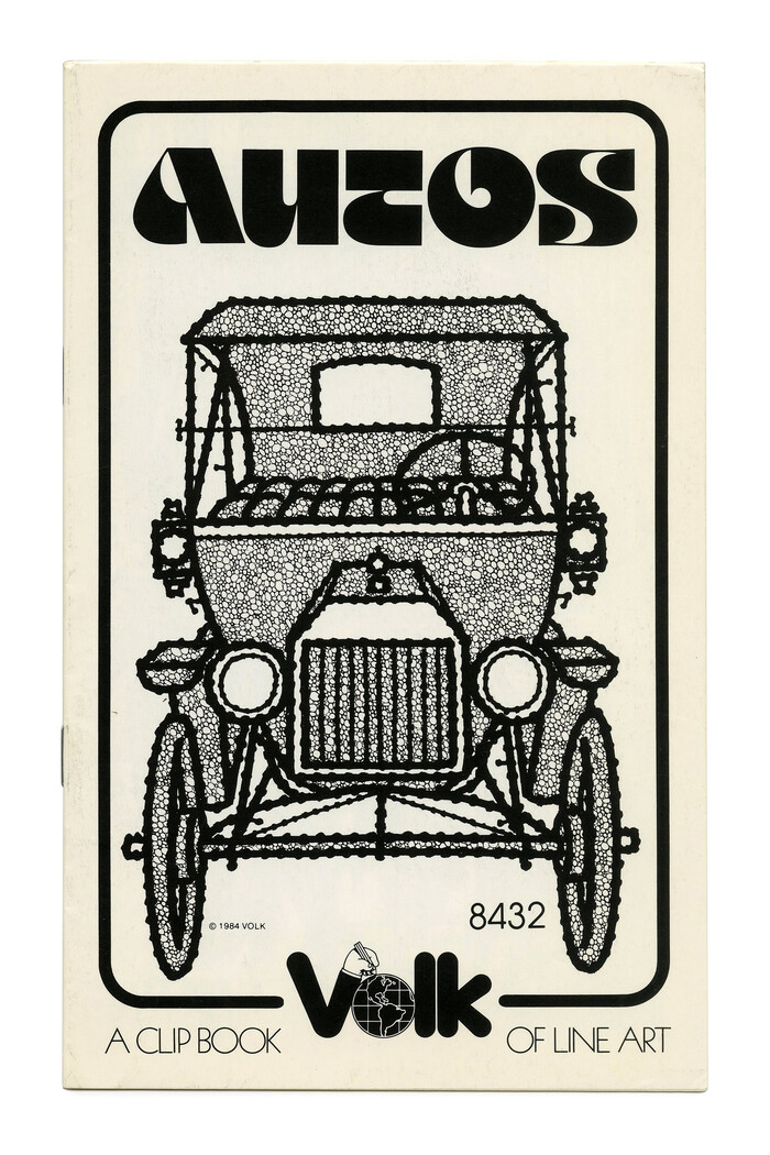 “Autos” (No. 8432) ft. a vintage car contrasted with Othmar Motter’s futuristic  (1974).