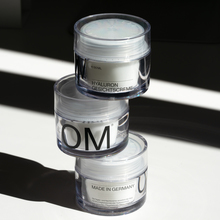 OM skincare visual identity and packaging