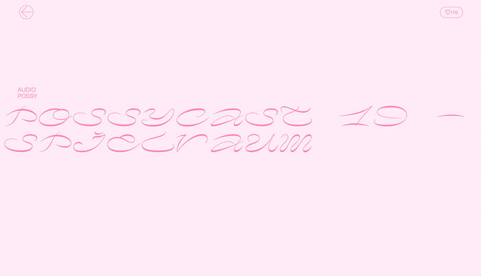 Podcast title using Nostra Stream by Lucas Descroix.