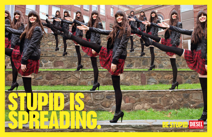 “Be Stupid” campaign by Diesel 5