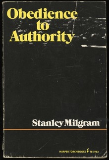 <cite>Obedience to Authority</cite> by Stanley Milgram (Harper, 1974)
