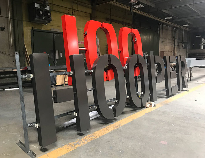 100 Hooper & 150 Hooper identity and sign system 4