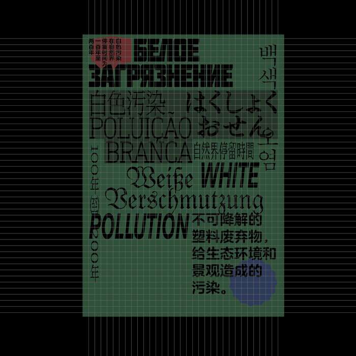 “White Pollution” poster 2