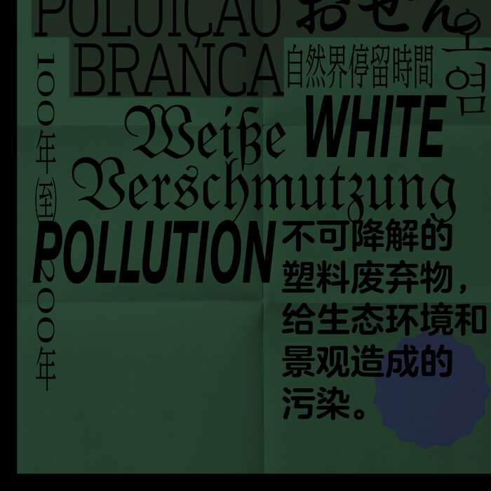 “White Pollution” poster 4