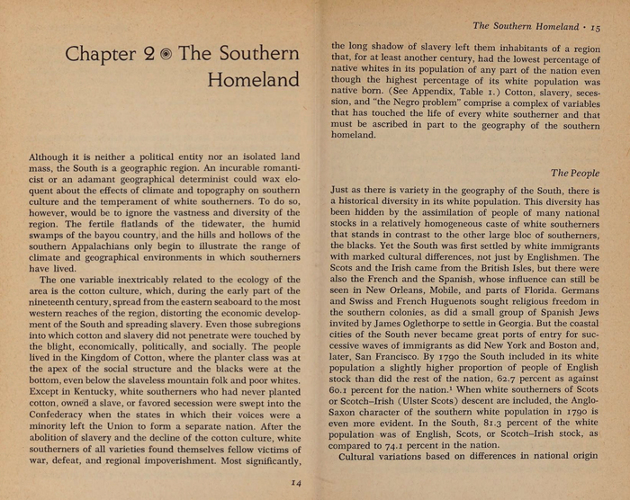 Chapter opening from White Southerners