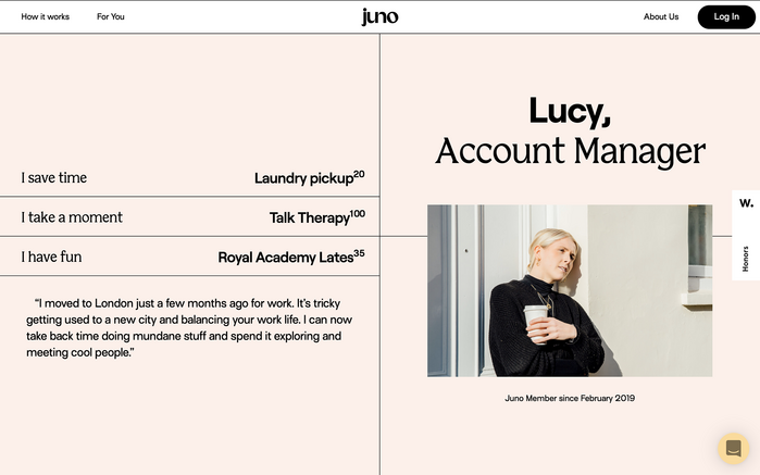 Juno website 5