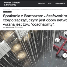 Doniec Górecki &amp; Partnerzy website