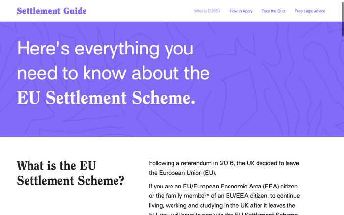 Settlement Scheme Guide for Young People 3