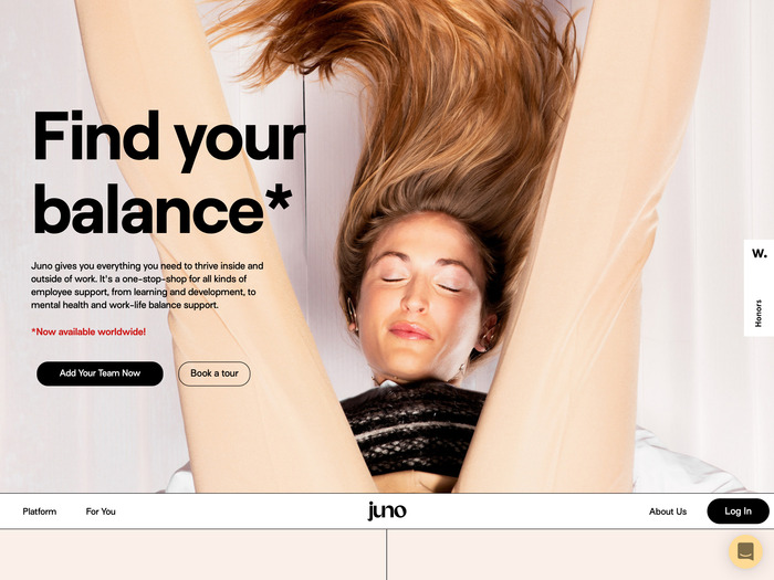 Juno website 1