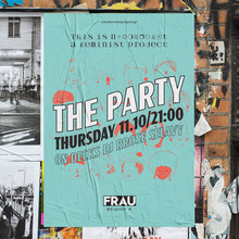 “The Party” poster by This is not a feminist project