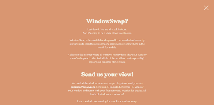 WindowSwap website 6