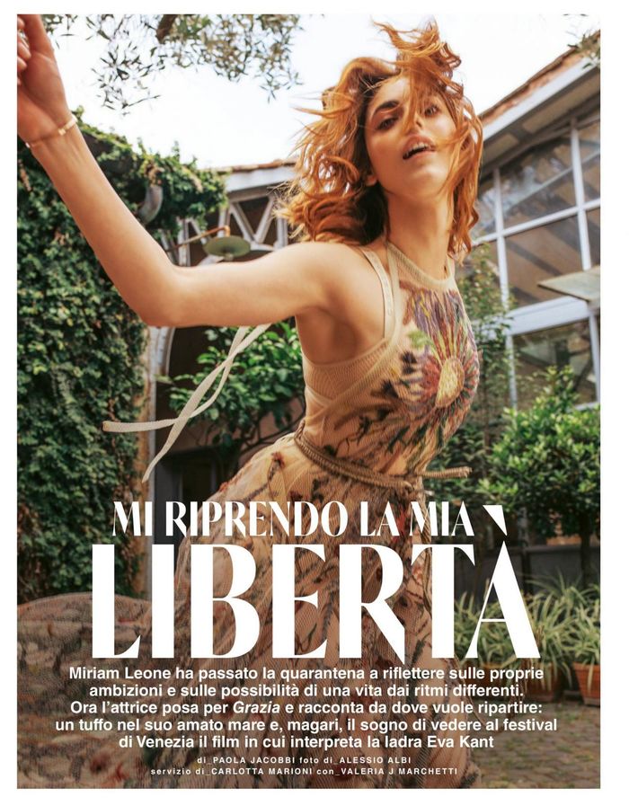 Grazia magazine (Italy), issue 27–28, June 2020 2