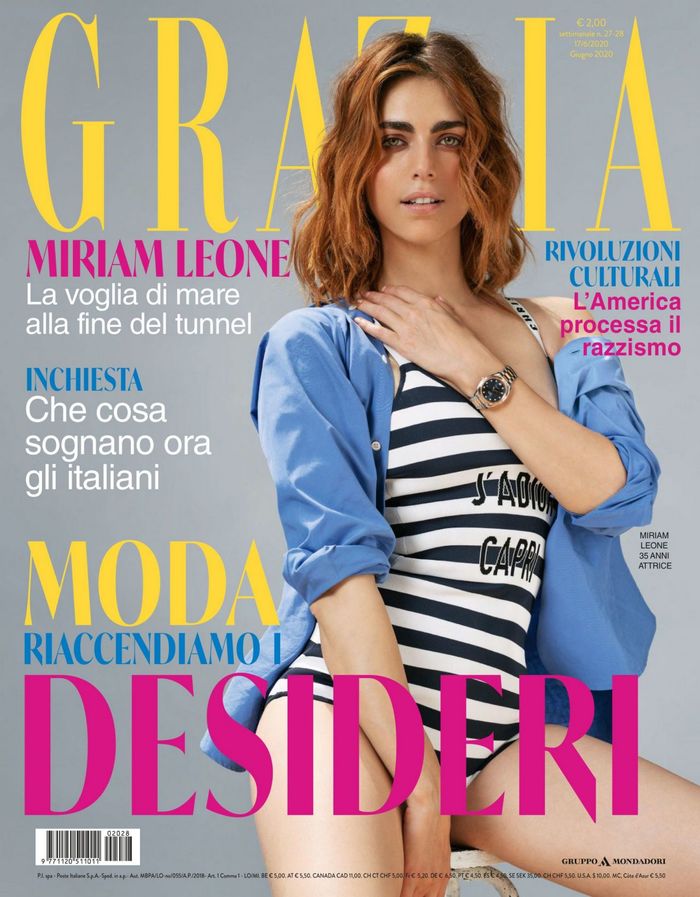 Grazia magazine (Italy), issue 27–28, June 2020 1