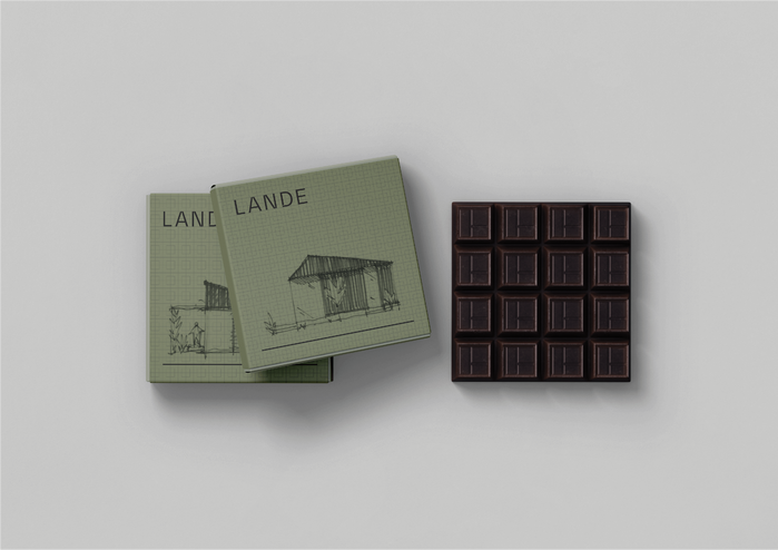 Gift chocolate packaging
