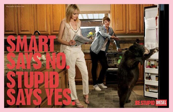 “Be Stupid” campaign by Diesel 11