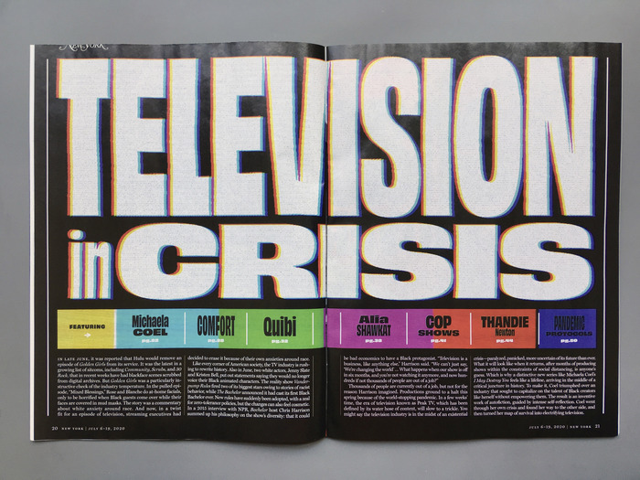 New York magazine’s ‘Television in Crisis’ series 1
