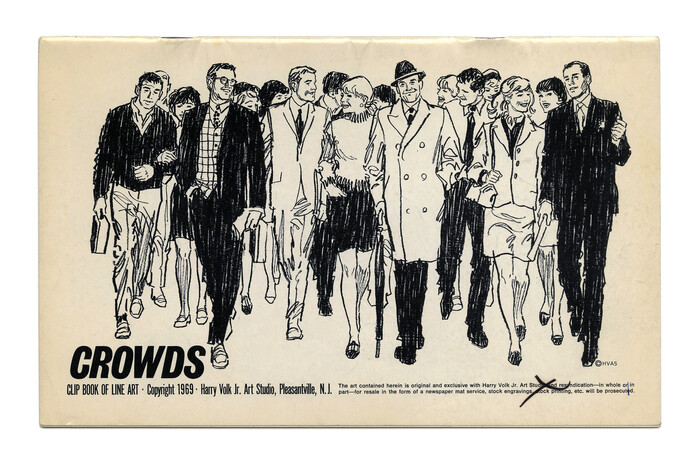 “Crowds” (No. 502) ft.  in italic caps.