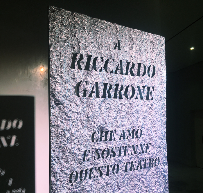 A Riccardo Garrone, commemorative plate 2