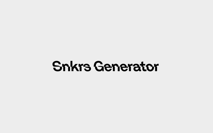 Sneakers Generator website 1