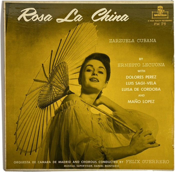 Rosa La China album art (Montilla)