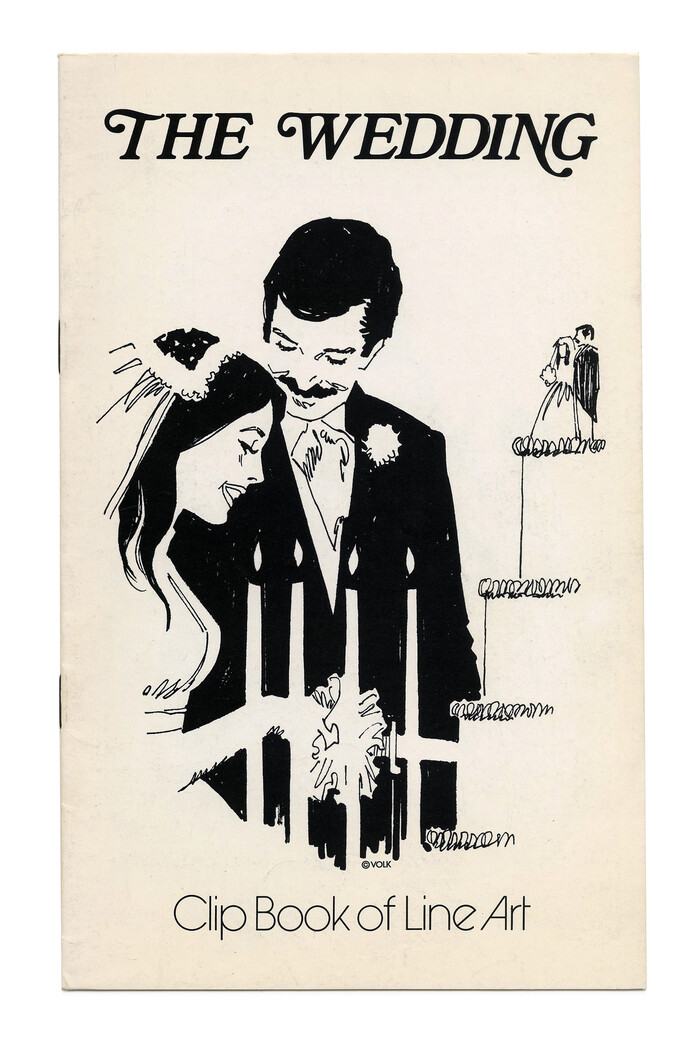 “The Wedding” (No. 268) ft.  Bold in all caps italics with three swash alternates.