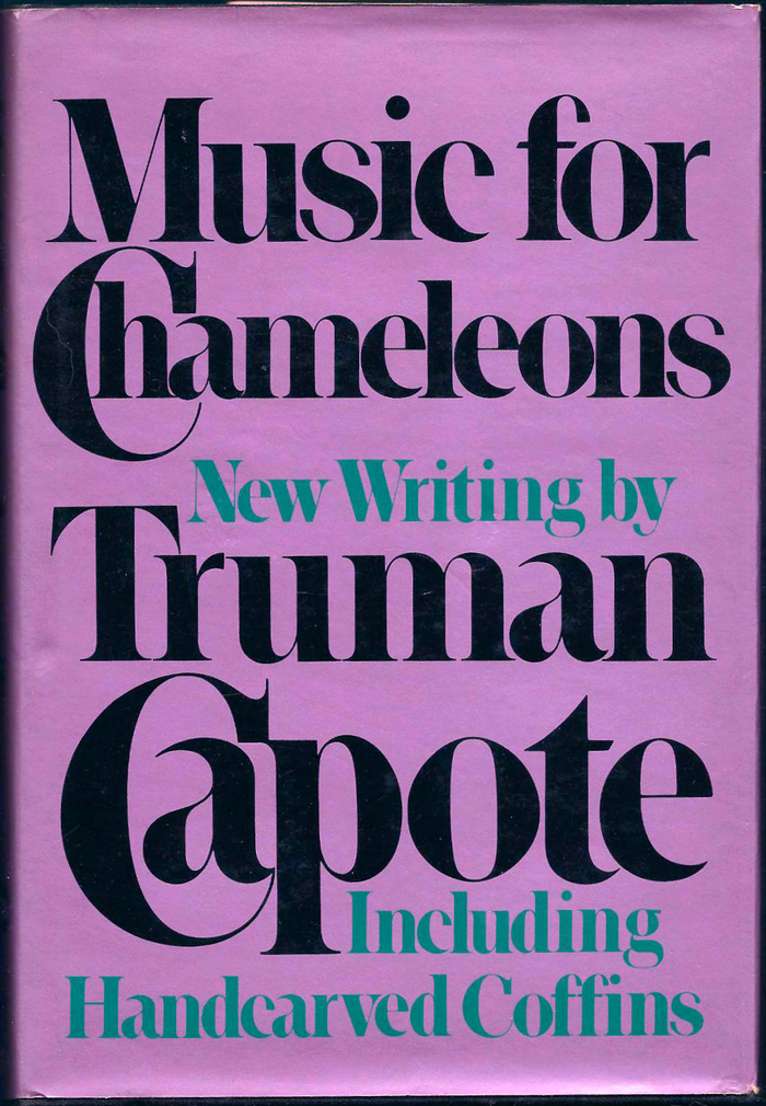 Music for Chameleons by Truman Capote (Random House, first edition) 1